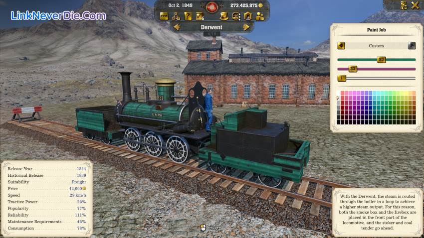 Hình ảnh trong game Railway Empire 2 (screenshot)