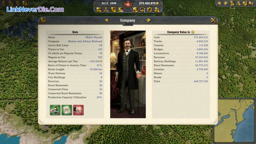 Hình ảnh trong game Railway Empire 2 (screenshot)