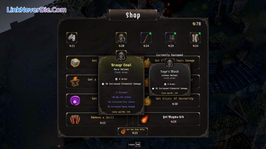 Hình ảnh trong game Heretical (screenshot)