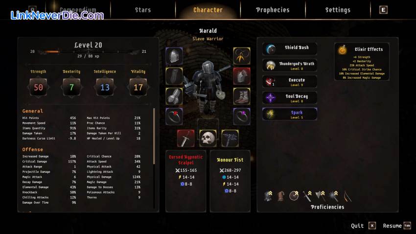 Hình ảnh trong game Heretical (screenshot)