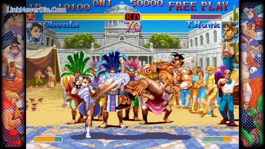 Hình ảnh trong game Capcom Fighting Collection (screenshot)