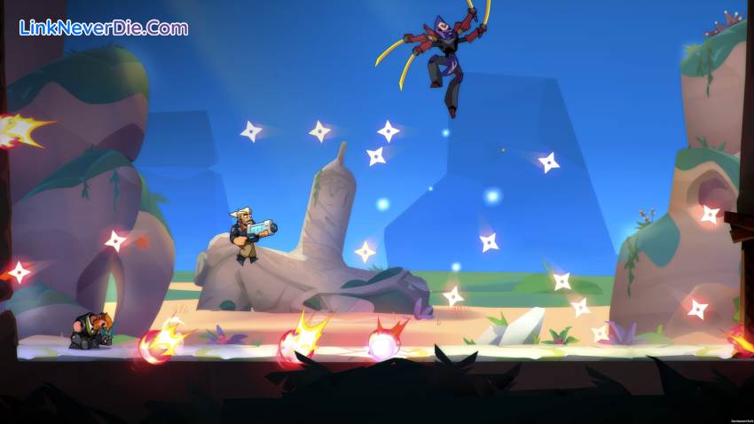 Hình ảnh trong game Blast Brigade vs. the Evil Legion of Dr. Cread (screenshot)