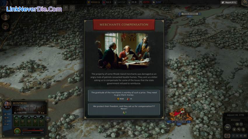 Hình ảnh trong game Ultimate General: American Revolution (screenshot)