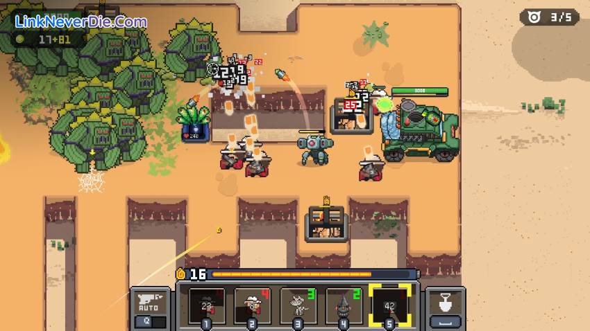 Hình ảnh trong game Cluckmech Oasis (screenshot)