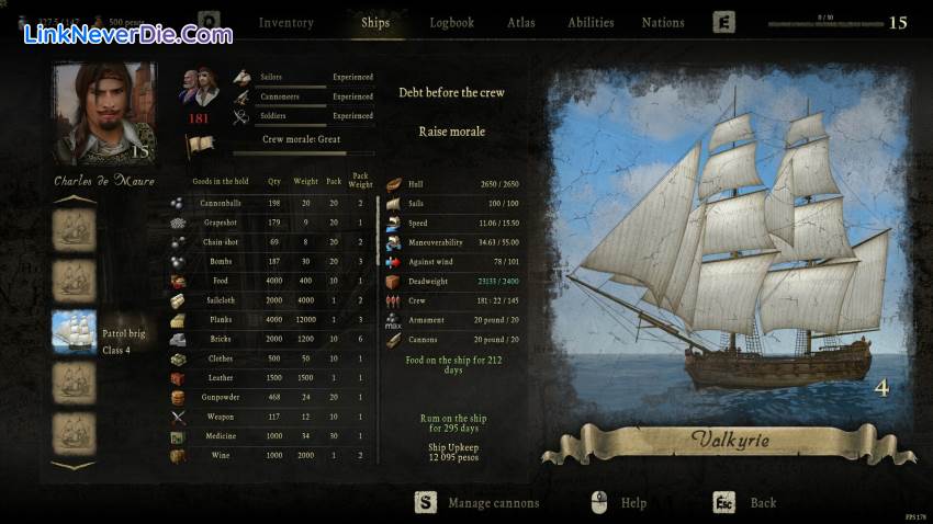 Hình ảnh trong game Caribbean Legend (screenshot)