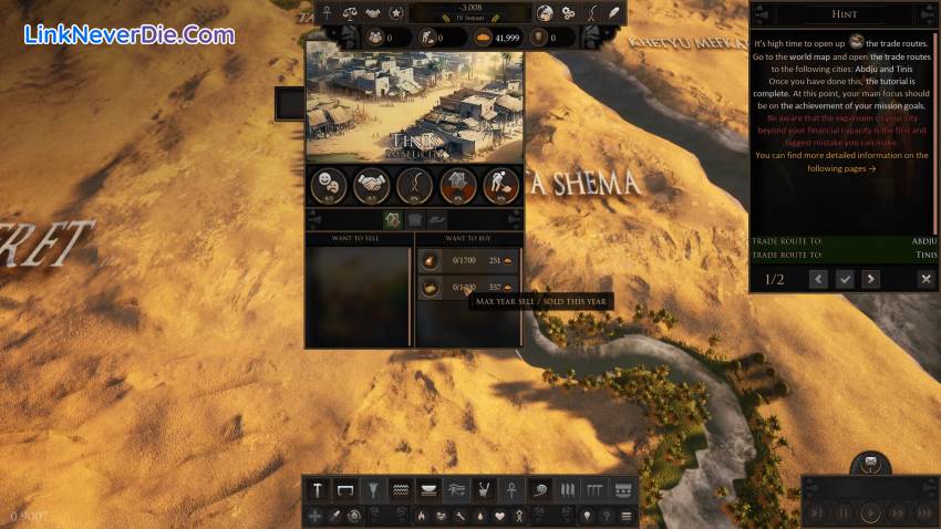 Hình ảnh trong game Builders of Egypt (screenshot)