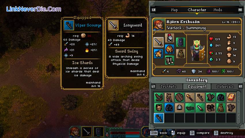 Hình ảnh trong game Heroes of Hammerwatch II (screenshot)