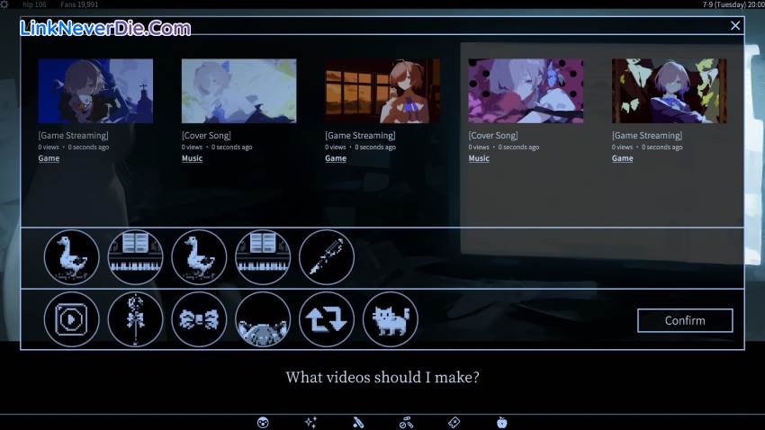 Hình ảnh trong game Love, Internet, and Murder Magic (screenshot)