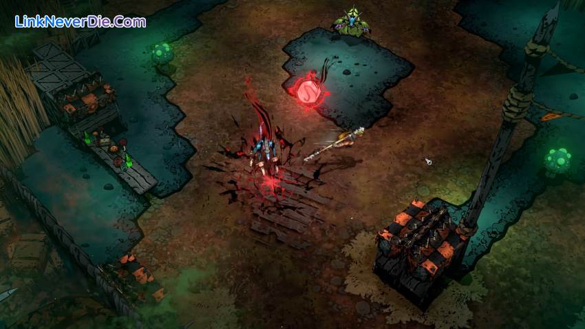 Hình ảnh trong game SWORN (screenshot)