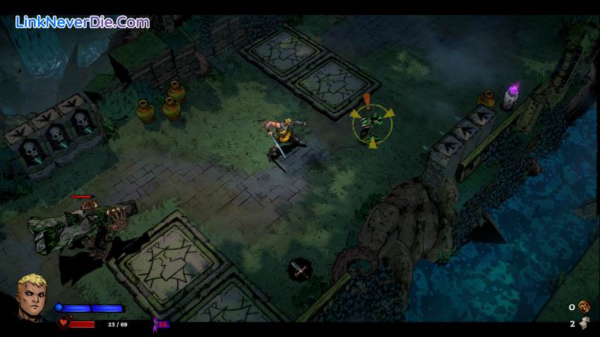 Hình ảnh trong game SWORN (screenshot)