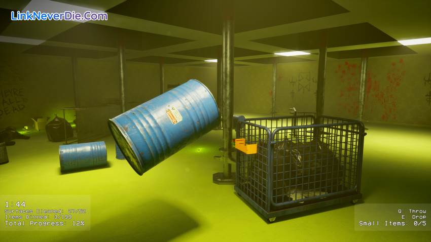 Hình ảnh trong game Backrooms Cleanup Crew (screenshot)