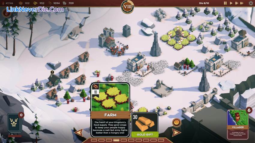 Hình ảnh trong game Kingdom's Deck (screenshot)