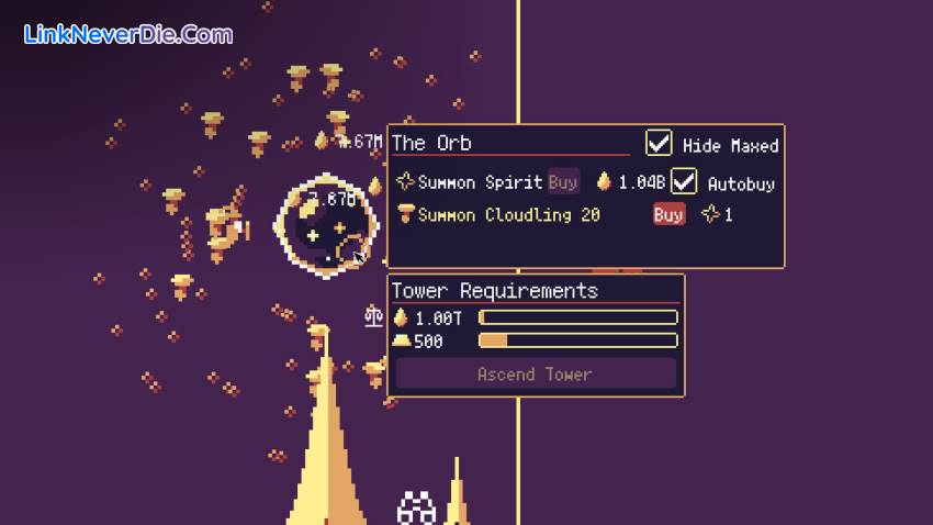 Hình ảnh trong game Tower Wizard (screenshot)