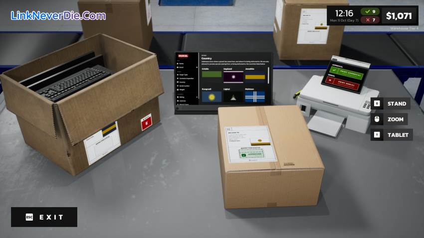 Hình ảnh trong game Parcel Simulator (screenshot)