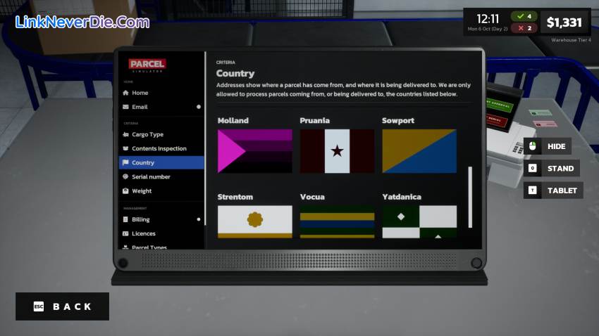 Hình ảnh trong game Parcel Simulator (screenshot)