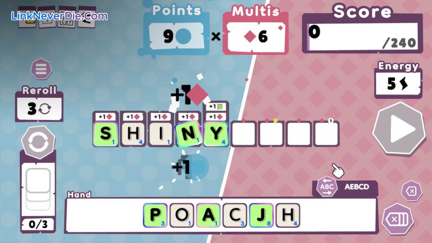 Hình ảnh trong game Wordatro! (screenshot)