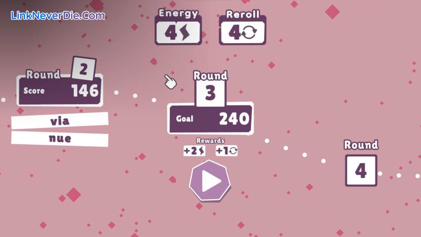 Hình ảnh trong game Wordatro! (screenshot)