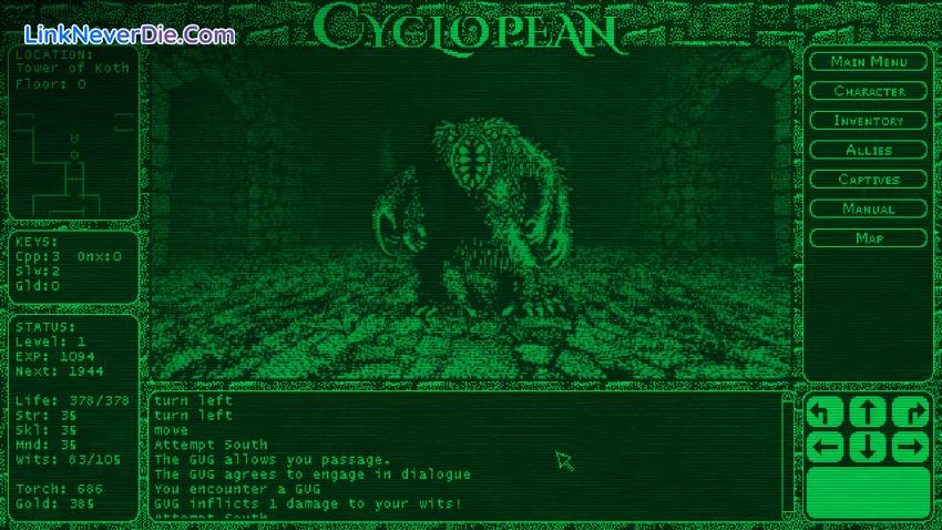 Hình ảnh trong game Cyclopean: The Great Abyss (screenshot)
