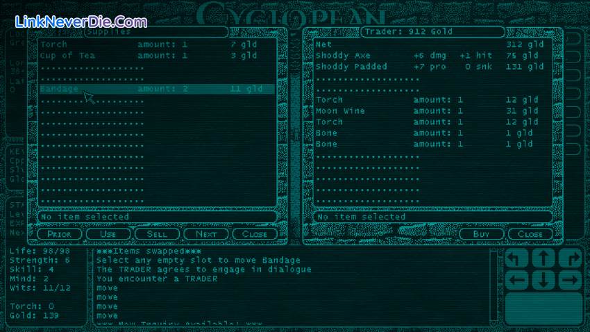 Hình ảnh trong game Cyclopean: The Great Abyss (screenshot)