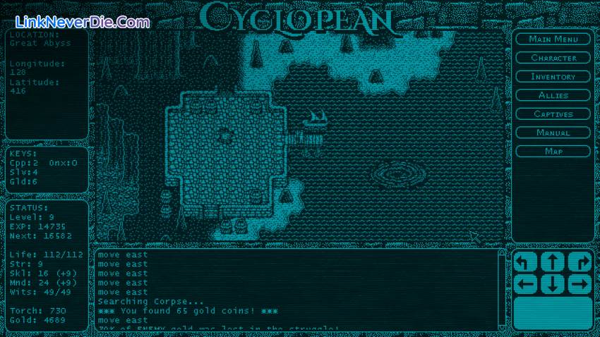 Hình ảnh trong game Cyclopean: The Great Abyss (screenshot)