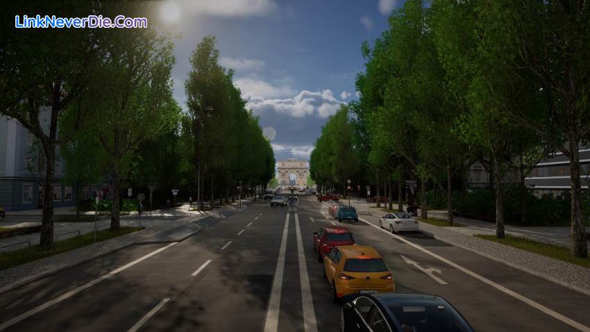 Hình ảnh trong game CityDriver (screenshot)
