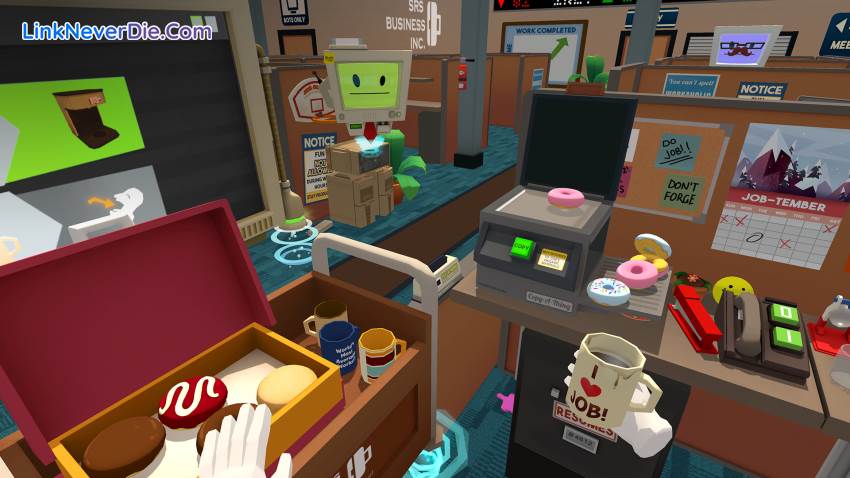 Hình ảnh trong game Job Simulator (screenshot)