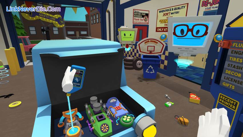 Hình ảnh trong game Job Simulator (screenshot)