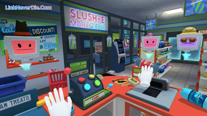 Hình ảnh trong game Job Simulator (screenshot)