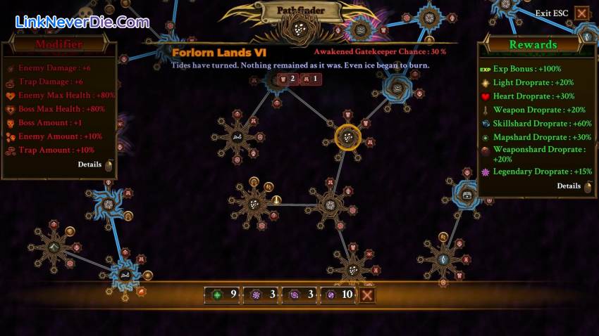 Hình ảnh trong game Striving for Light (screenshot)