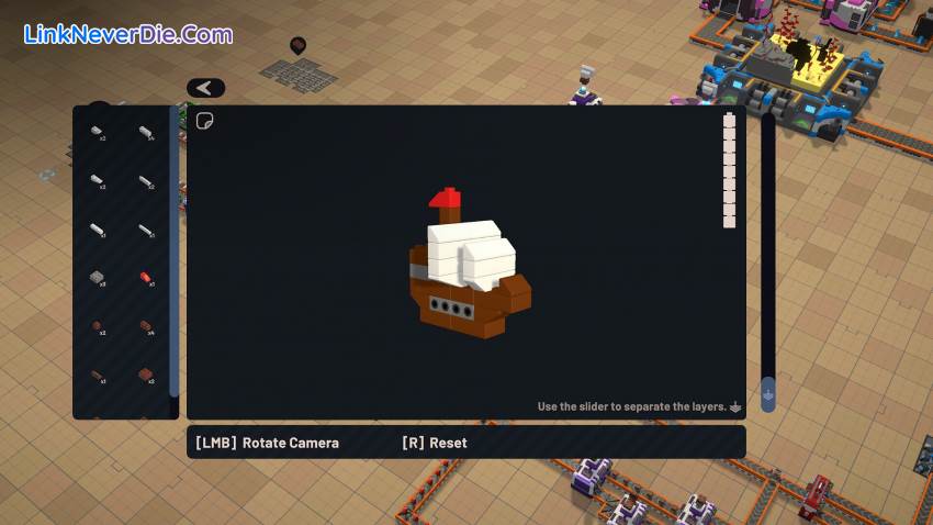 Hình ảnh trong game Block Factory (screenshot)