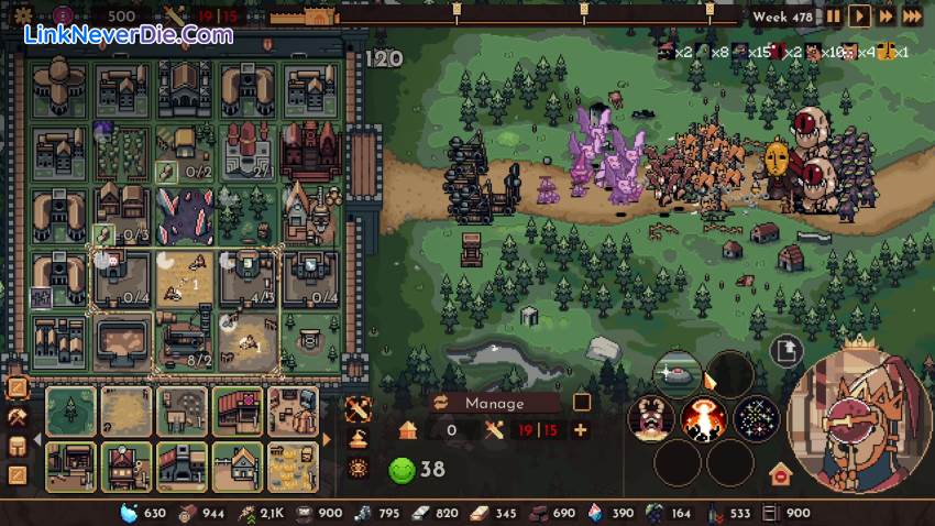 Hình ảnh trong game The King is Watching (screenshot)