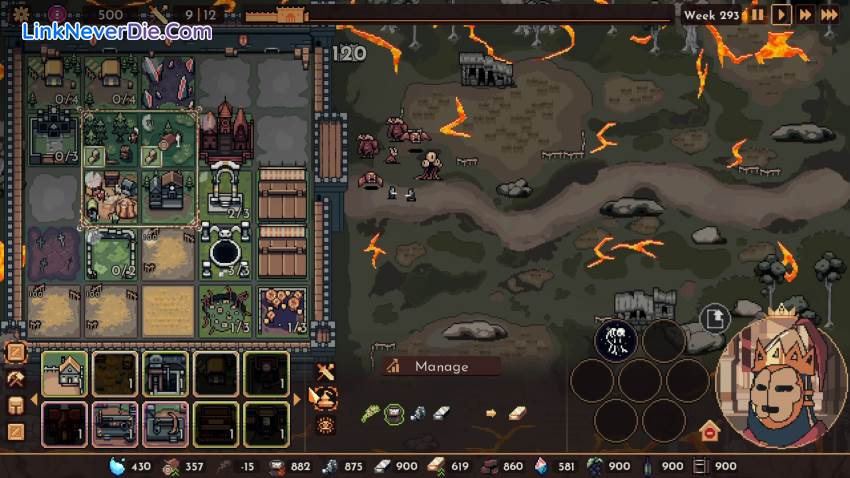 Hình ảnh trong game The King is Watching (screenshot)