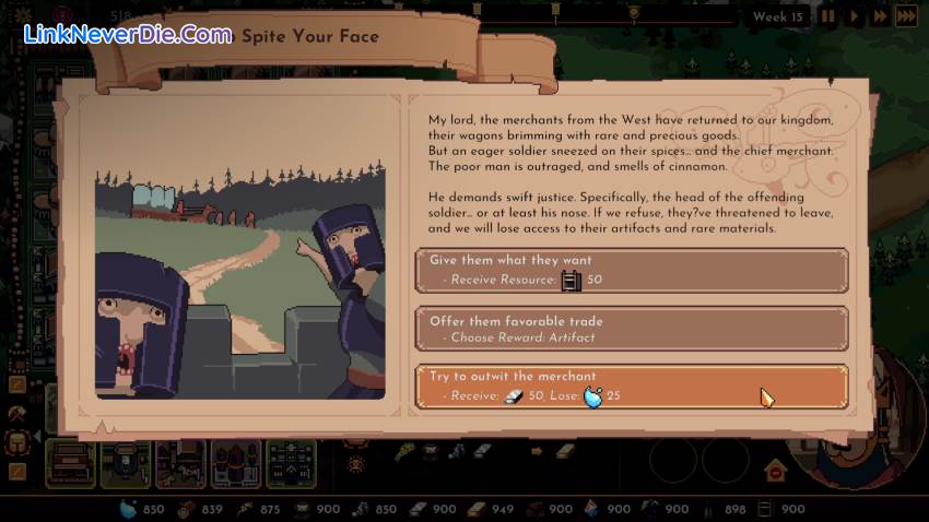 Hình ảnh trong game The King is Watching (screenshot)