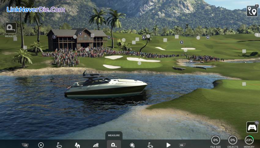 Hình ảnh trong game PGA TOUR 2K23 (screenshot)
