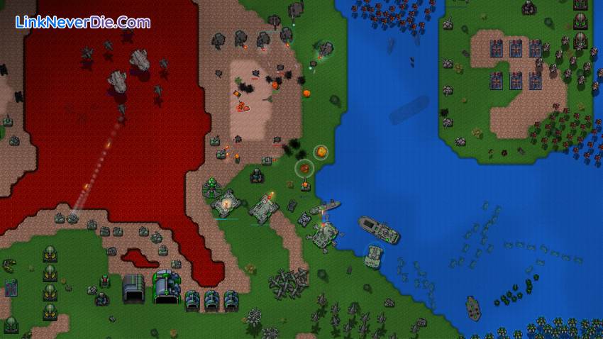 Hình ảnh trong game Rusted Warfare - RTS (screenshot)