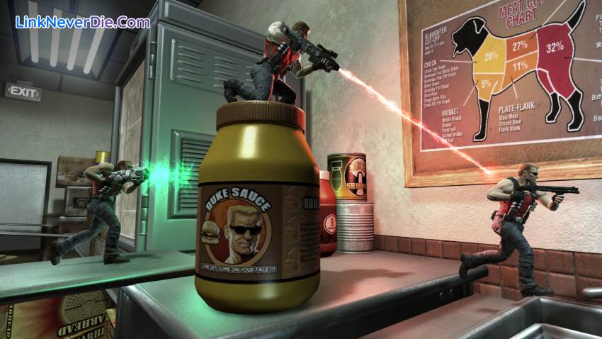 Hình ảnh trong game Duke Nukem Forever (screenshot)