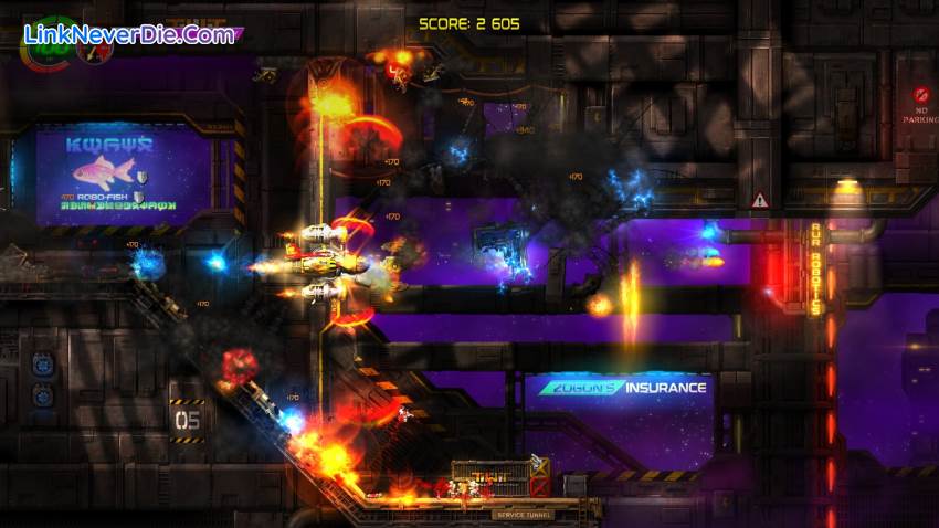 Hình ảnh trong game Jets'n'Guns 2 (screenshot)