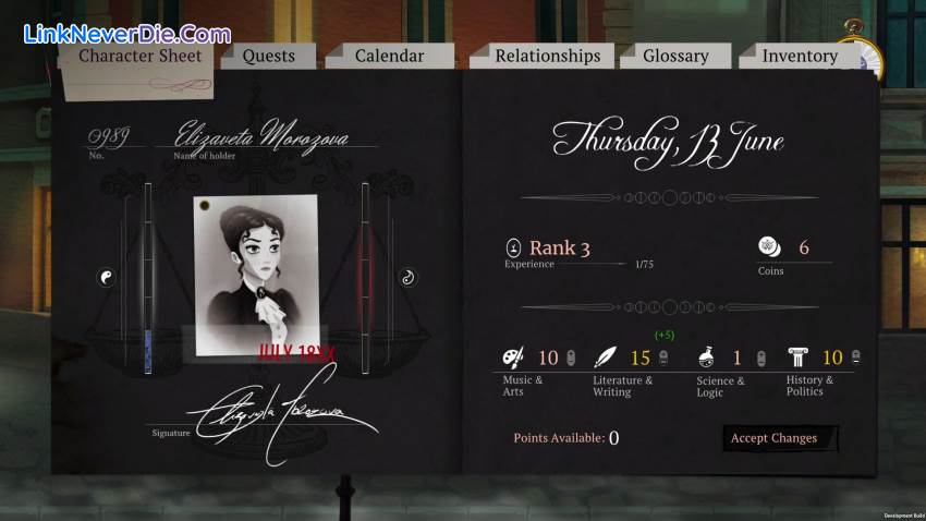 Hình ảnh trong game Cabernet (screenshot)