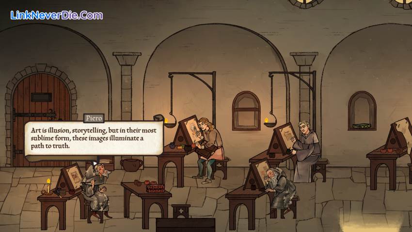 Hình ảnh trong game Pentiment (screenshot)