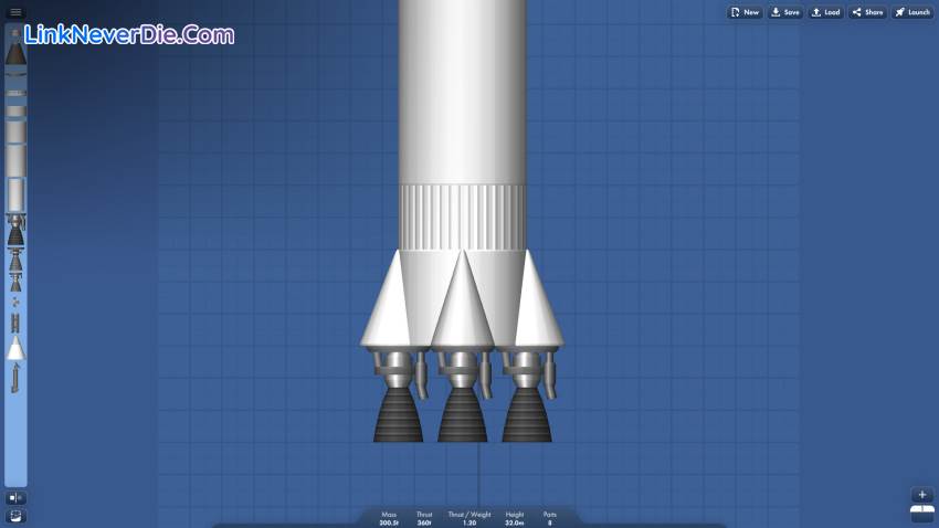 Hình ảnh trong game Spaceflight Simulator (screenshot)