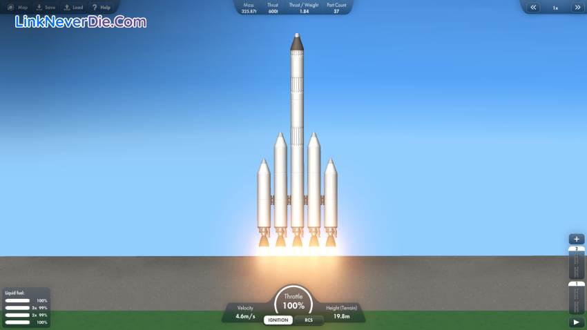 Hình ảnh trong game Spaceflight Simulator (screenshot)