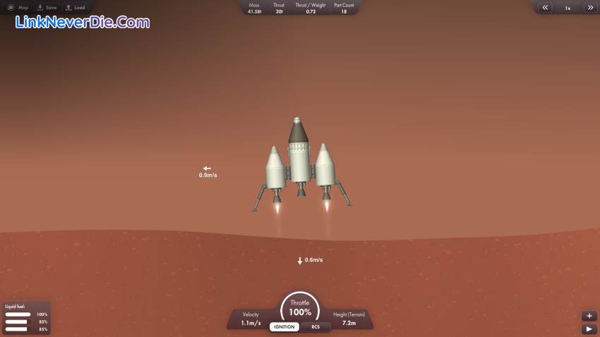 Hình ảnh trong game Spaceflight Simulator (screenshot)