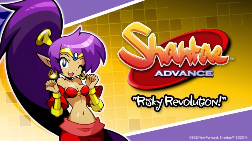 Shantae Advance: Risky Revolution cover