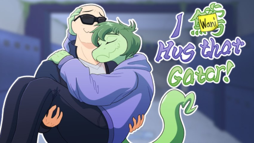 I Wani Hug that Gator! cover