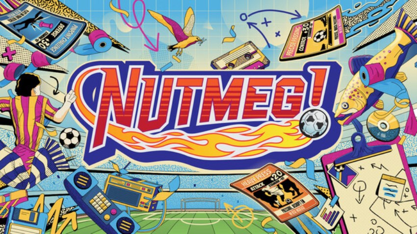 NUTMEG! A Nostalgic Deckbuilding Football Manager cover