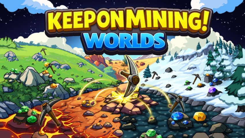 Keep on Mining! - Worlds cover
