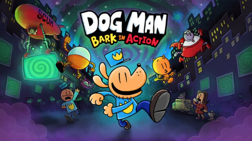 Dog Man: Bark in Action cover