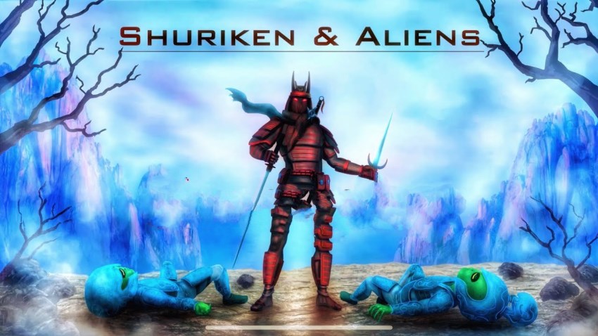 Shuriken and Aliens cover