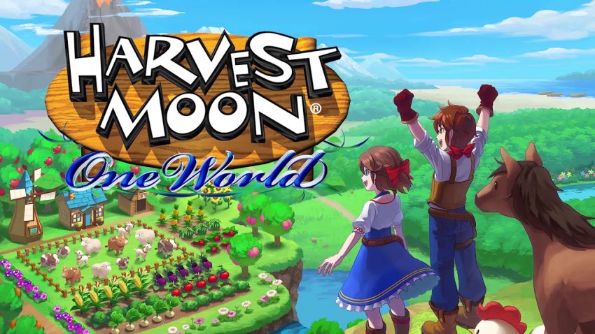 Harvest Moon: One World cover