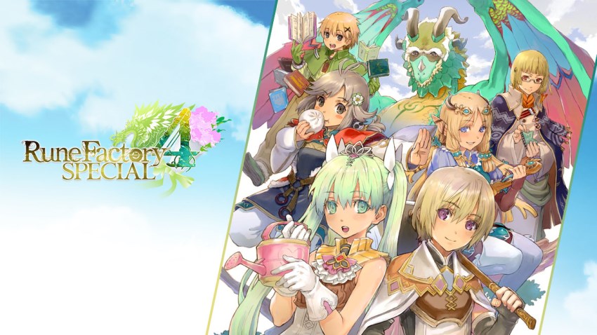 Rune Factory 4 Special cover